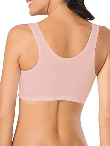 Fruit of the Loom Womens Built Up Tank Style Sports Bra | Cotton Support & Comfort (70-120 chars) thumbnail 3