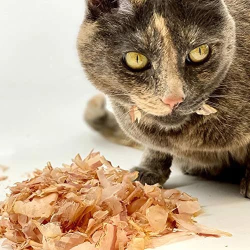 Cat Sushi Bonito Flakes Thick Cut 0.7 oz | Pure Japanese Tuna Treat for Cats thumbnail 5