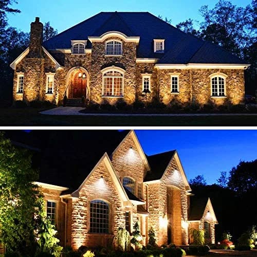 ZUCKEO Low Voltage Landscape Lights LED Landscape Lighting 12V 8 Pack | Waterproof Warm White Garden Spotlights thumbnail 8