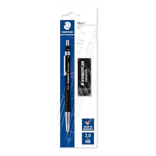 STAEDTLER Mars Technico Leadholder Clutch Pencil 2mm | Art & Writing Tool for Sketching & Drawing thumbnail 1