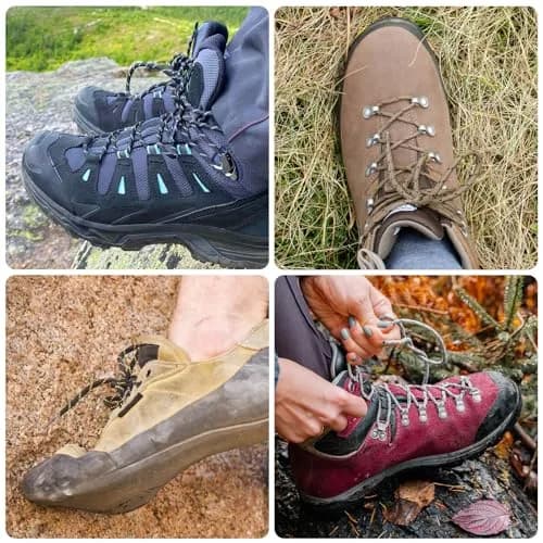 DELELE Round Work Boot Laces 63 Inch (160cm) Black White | 2 Pairs Heavy Duty Polyester Shoelaces thumbnail 8