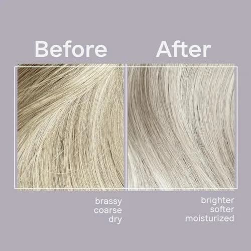 Jhirmack Silver Brightening Purple Shampoo & Conditioner Set, 12 oz | Brightens Gray & Silver Hair thumbnail 2