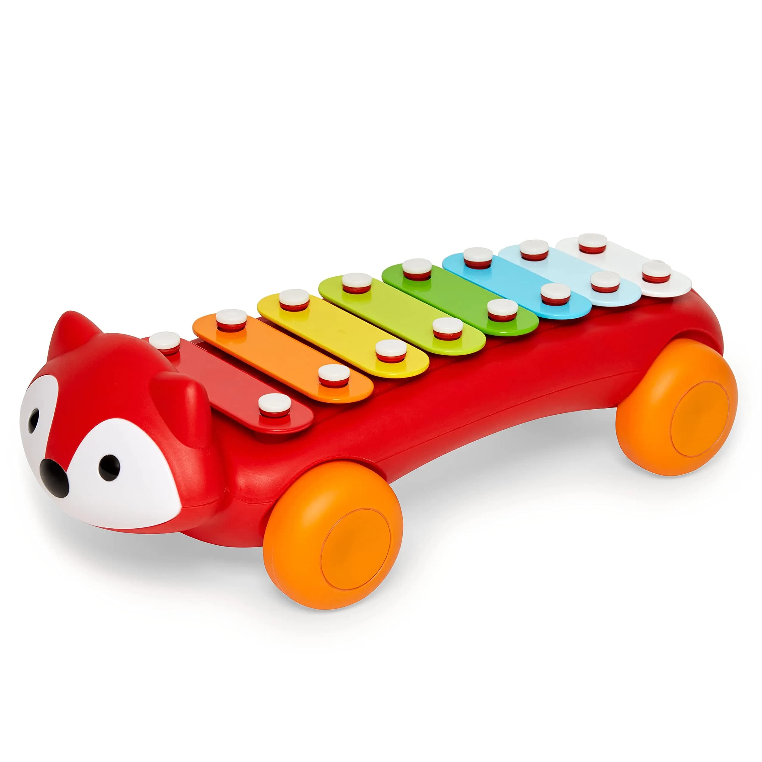 Skip Hop Xylophone Baby Toy, Explore & More, Fox | 8-Color Keys, Develops Fine Motor Skills