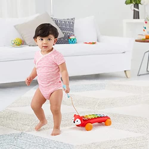 Skip Hop Xylophone Baby Toy, Explore & More, Fox | 8-Color Keys, Develops Fine Motor Skills thumbnail 2