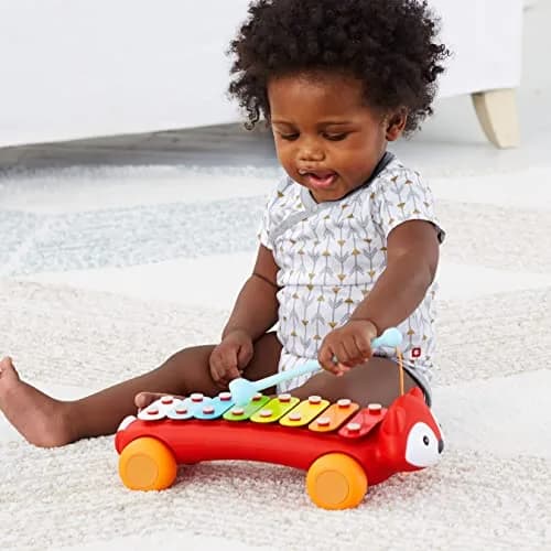Skip Hop Xylophone Baby Toy, Explore & More, Fox | 8-Color Keys, Develops Fine Motor Skills thumbnail 3
