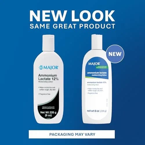 MAJOR Ammonium Lactate 12% Moisturizing Lotion 237ml (8 Fl Oz) | Fragrance-Free Hydration for Rough, Dry Skin thumbnail 7