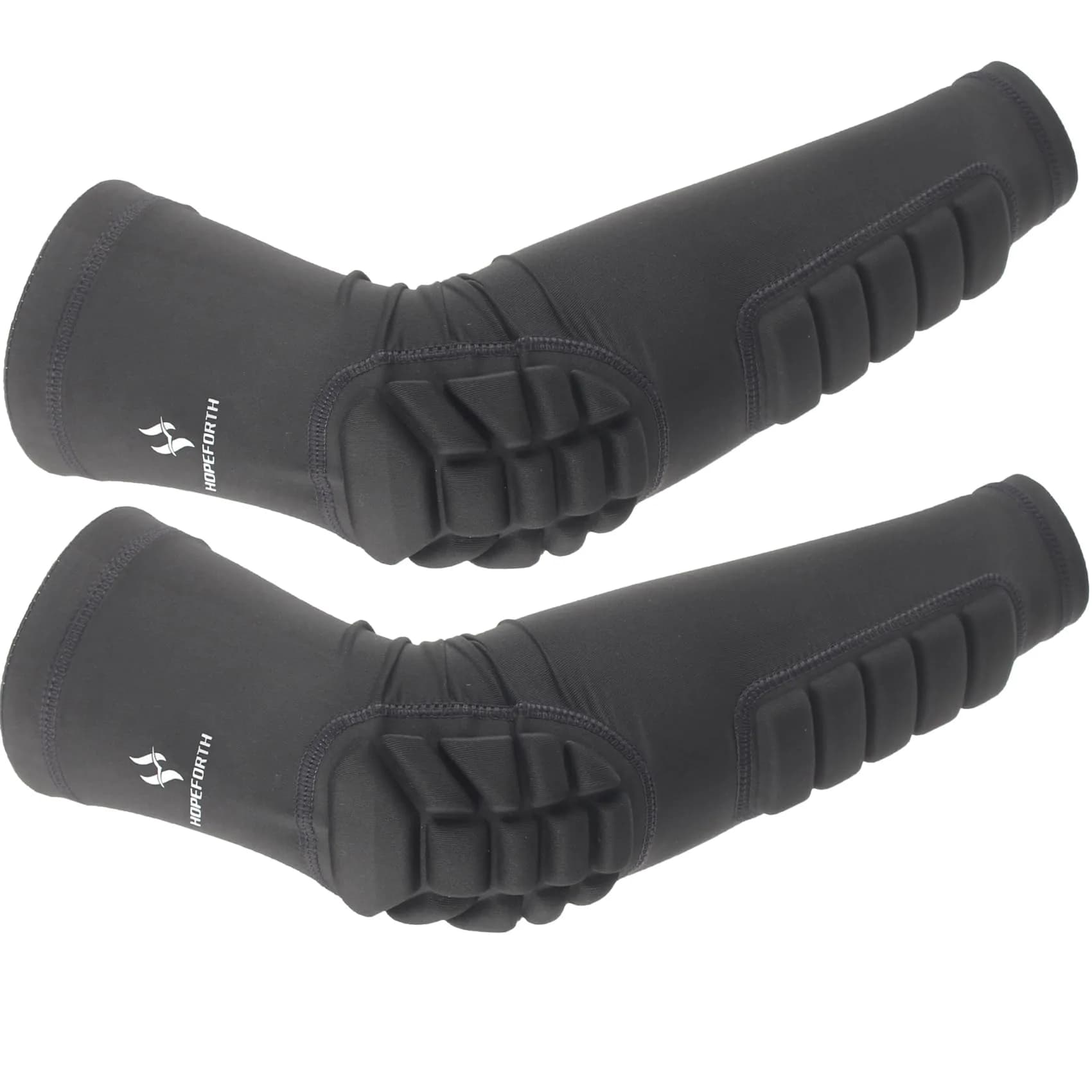 HOPEFORTH Impact Protection Gear 2PCS Padded Arm Elbow Forearm Sleeves | Impact-Absorbing EVA Padding