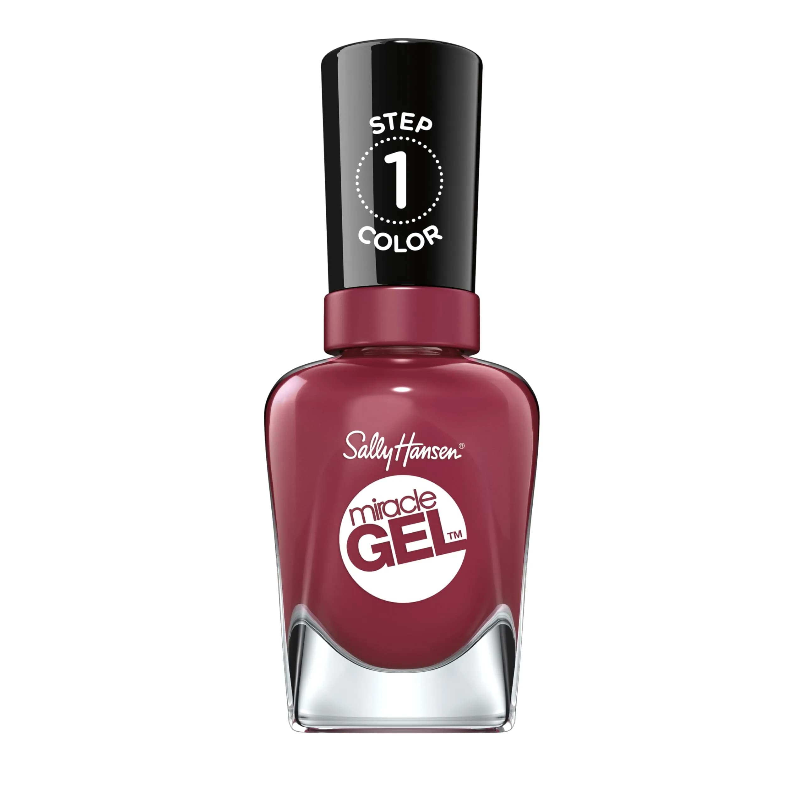 Sally Hansen Miracle Gel Nail Polish 0.5 Fl Oz | Long-Lasting, Vegan, No UV Needed, Glossy Finish
