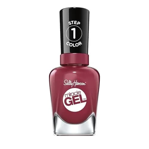 Sally Hansen Miracle Gel Nail Polish 0.5 Fl Oz | Long-Lasting, Vegan, No UV Needed, Glossy Finish thumbnail 1