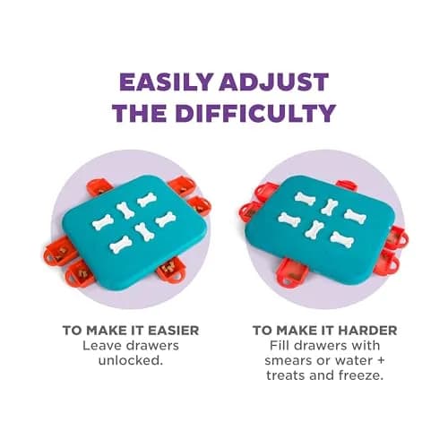 Outward Hound Nina Ottosson Dog Casino Treat Puzzle Toy 35.56 cm (14") | Advanced Level 3 Interactive Dog Enrichment thumbnail 4