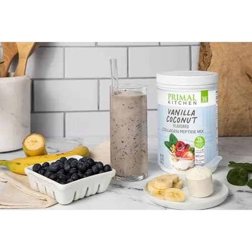 Primal Kitchen Vanilla Collagen Fuel Drink Mix 14.4 oz (408g) | 11g Collagen Peptides Per Serving thumbnail 5
