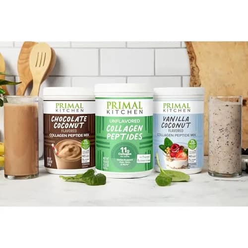 Primal Kitchen Vanilla Collagen Fuel Drink Mix 14.4 oz (408g) | 11g Collagen Peptides Per Serving thumbnail 7