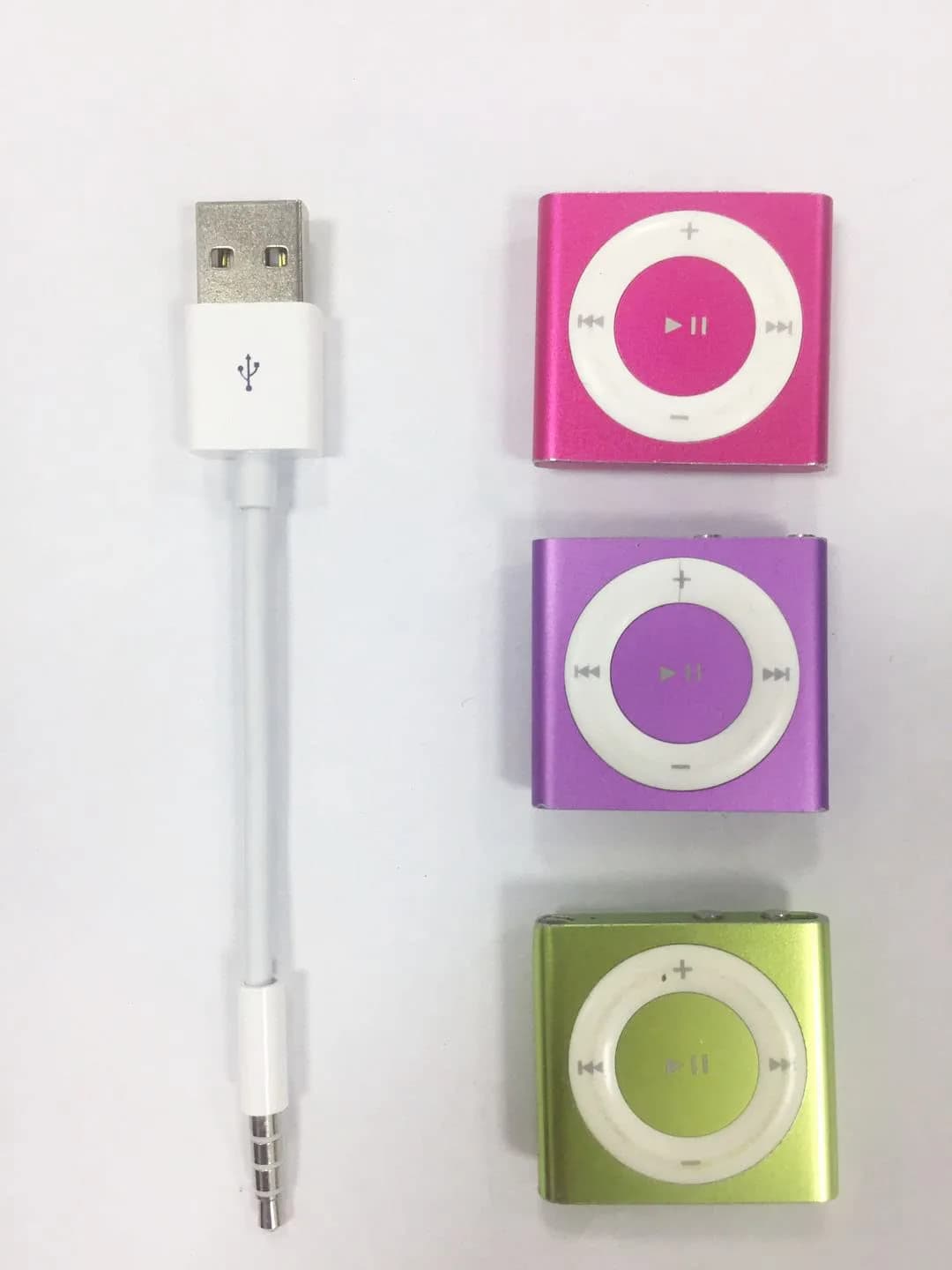 Amicable USB Data Cable for iPod Shuffle 3rd-7th Gen (2-Pack, 10cm) | Sync & Charge - view 5