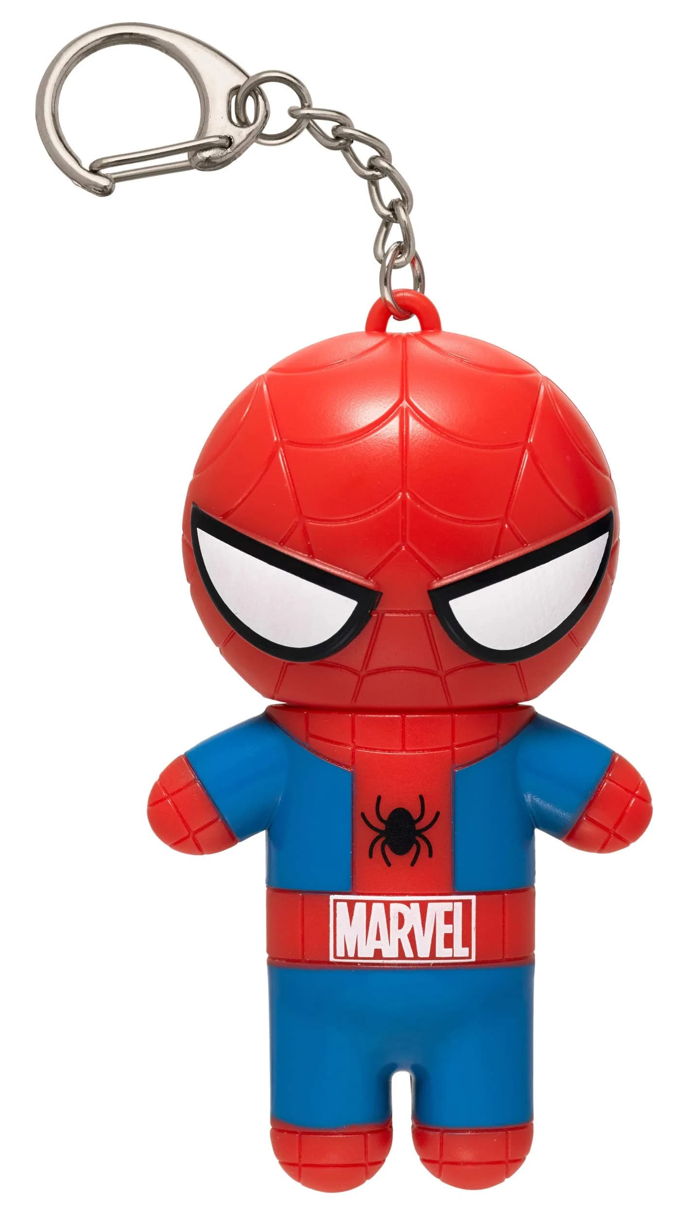 Lip Smacker Marvel Lip Balm Keychain 1 Count | Clear & Glossy, Fun & Giftable, Cruelty Free - Spiderman