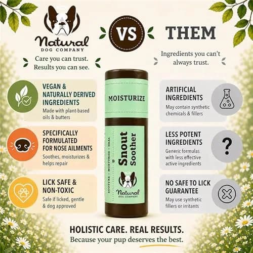 Natural Dog Company Snout Soother 1 oz Tin | Nourishing Nose Balm for Cracked & Dry Snouts thumbnail 7