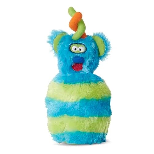 Melissa & Doug Fuzzy Monster Bowling Pins and Ball with Mesh Storage Bag - 8 Pieces Toddler Plush Indoor Bowling Set, for Toddlers and Kids Ages 2+ | Plush, Stable, Touchable Textures thumbnail 9