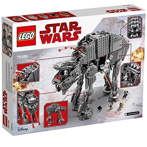 LEGO Star Wars Episode VIII First Order Heavy Assault Walker 75189 | 1376 Pieces, Movie Theme, Plastic thumbnail 7