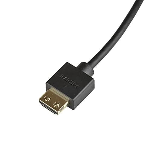 StarTech 6.6ft Slim HDMI 2.0 Cable, 4K 60Hz, HDR10, Male to Male Gripping | High-Speed HDMI with Ethernet, 4K@60Hz, HDR10, 32 Ch Audio thumbnail 3