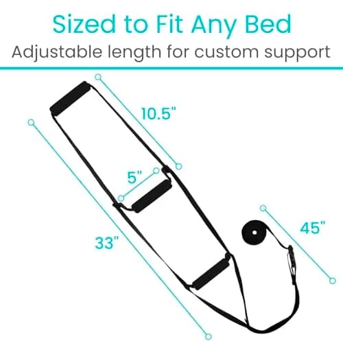 Vive Bed Ladder Assist - Pull Up Assist Device with Handle Strap Rope for Safe Mobility Support in India thumbnail 3