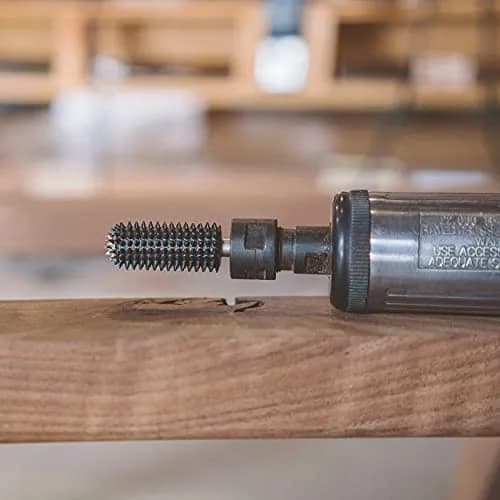 Kutzall Extreme Ball Nose Rotary Burr 1/4" Shaft, Very Coarse - 19mm (3/4") Dia. X 28.5mm (1-1/8") Length | Tungsten Carbide Wood Carving Bit thumbnail 5