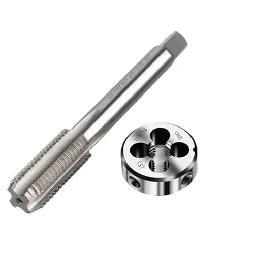 ASZLBYM 1/2-18 Tap And Die Set | HSS Round Thread Die for Machine & Hand Use (0.132kg) thumbnail 2