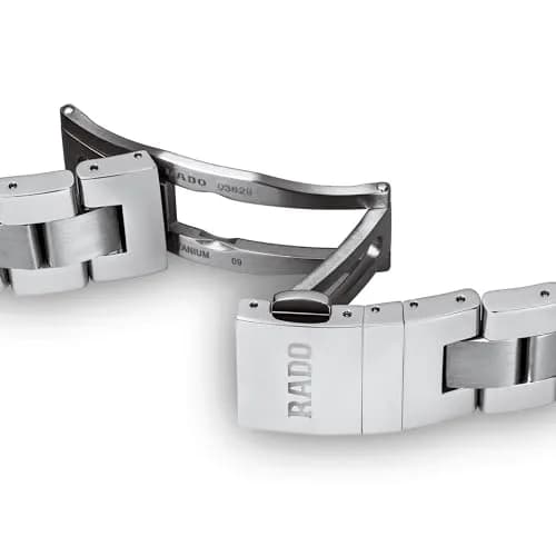 Rado Coupole Classic Swiss Automatic Watch, White | 41mm Stainless Steel, Unisex thumbnail 4
