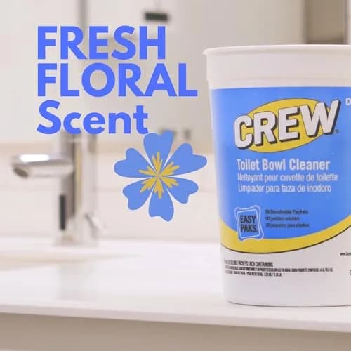 CREW Diversey Toilet Bowl Cleaner Easy Paks 180 Count | Enzyme & Detergent Formula with Floral Scent thumbnail 4
