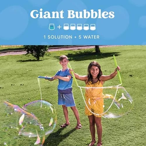 JOYIN Concentrated Bubble Solution 946ml (32 Fl Oz) | Non-Toxic, BPA-Free, ASTM-Tested for Kids thumbnail 4