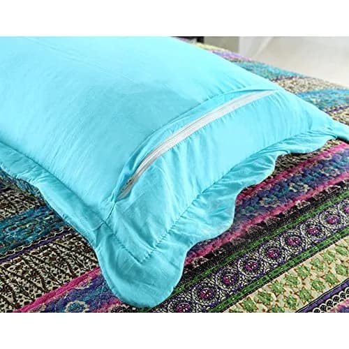 NEWLAKE King Size Bedspread Quilt Set | Patchwork Cotton & Microfiber, All Year Comfort thumbnail 3