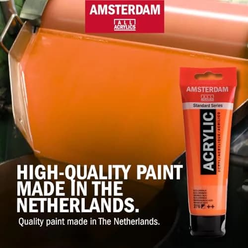 Amsterdam Standard Series Acrylic Paint Set, Pearl, 0.6 fl oz, 6 Count | Vibrant, Water-Based, Versatile for Artists thumbnail 4