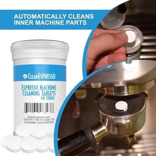 CleanEspresso Designed for Breville Cleaning Kit - 40 Tablets & 6 Water Filters | Better Tasting Espresso & Longer Machine Life thumbnail 3