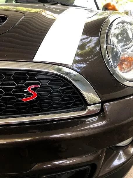 Zorratin Vehicle Emblem for MINI Cooper R56 F56 | Weatherproof Metal Red Grille Badge (125*25mm) thumbnail 6