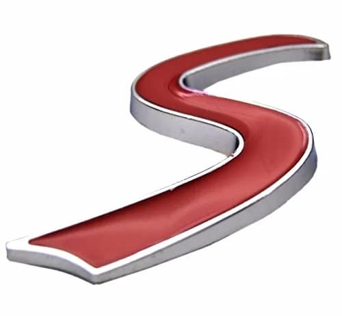Zorratin Vehicle Emblem for MINI Cooper R56 F56 | Weatherproof Metal Red Grille Badge (125*25mm) thumbnail 2