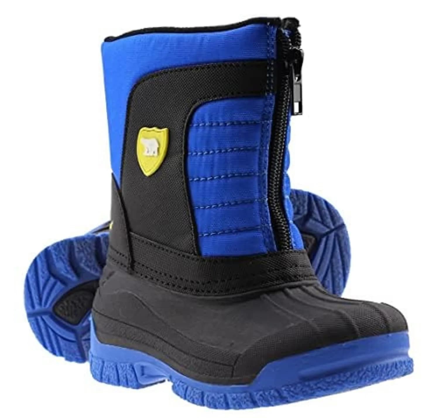 ArcticShield Kids Winter Boots Blue 11 Little Kid | Waterproof Insulated Snow Boots for Boys & Girls