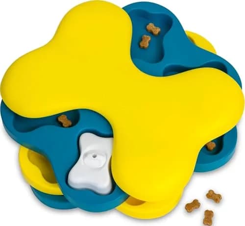 Outward Hound Nina Ottosson Dog Tornado Treat Puzzle 9.75" x 7.25" x 3.07" | Interactive Enrichment for Dogs thumbnail 1