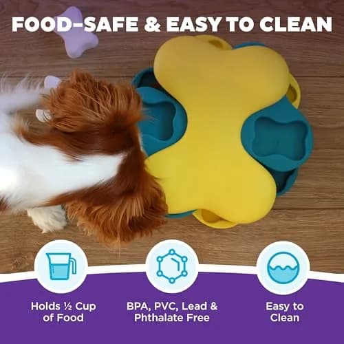 Outward Hound Nina Ottosson Dog Tornado Treat Puzzle 9.75" x 7.25" x 3.07" | Interactive Enrichment for Dogs thumbnail 5