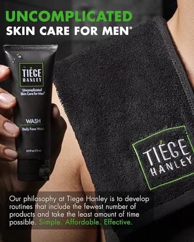 Tiege Hanley Advanced Men's Skin Care Set, 30-Day, 5 Piece Kit | Hydrate, Protect & Refresh thumbnail 6