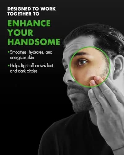 Tiege Hanley Advanced Men's Skin Care Set, 30-Day, 5 Piece Kit | Hydrate, Protect & Refresh thumbnail 3
