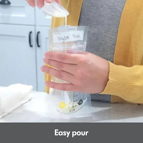 Medela Breast Milk Storage Bags, 100 Count, 180ml (6 Fl Oz) | Hygienically Pre-Sealed for Safe Breastmilk Storage thumbnail 5