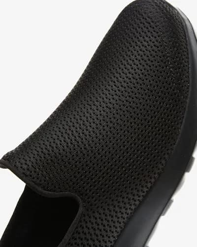 Skechers Men’s Go Walk Max-Athletic Air Mesh Slip On Shoe, Black, 12.5 X-Wide | Breathable Comfort for Indian Walkers thumbnail 9