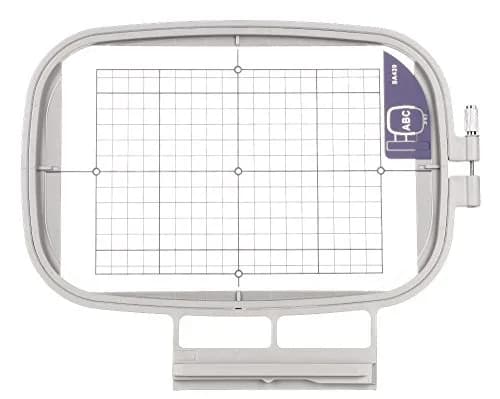 YICBOR Large Embroidery Hoop 5" x 7" | Clear grid for accurate alignment thumbnail 1