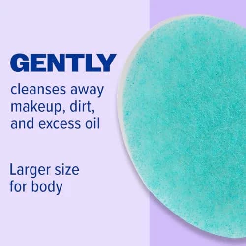 Nexcare BUF-PUF Body Sponge Exfoliating 1 Sponge | Dermatologist-Tested for Gentle Deep-Cleaning thumbnail 3