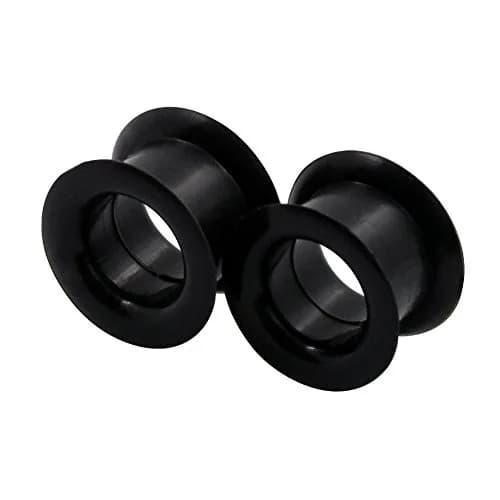 Oyaface Black Silicone Ear Tunnels 16mm | Hypoallergenic, Flexible & Stylish (70-120 chars) thumbnail 8