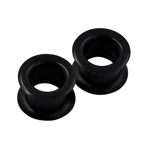Oyaface Black Silicone Ear Tunnels 16mm | Hypoallergenic, Flexible & Stylish (70-120 chars) thumbnail 9