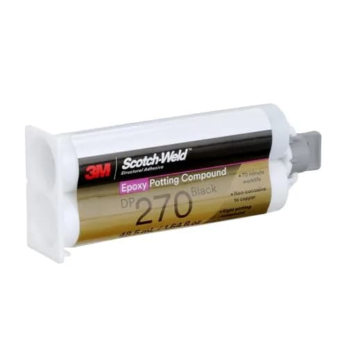 3M Scotch-Weld Epoxy Potting Compound DP270 48.5mL Duo-Pak | Black, Low Viscosity, 70 Min Work Life thumbnail 2