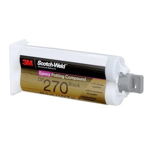 3M Scotch-Weld Epoxy Potting Compound DP270 48.5mL Duo-Pak | Black, Low Viscosity, 70 Min Work Life thumbnail 4