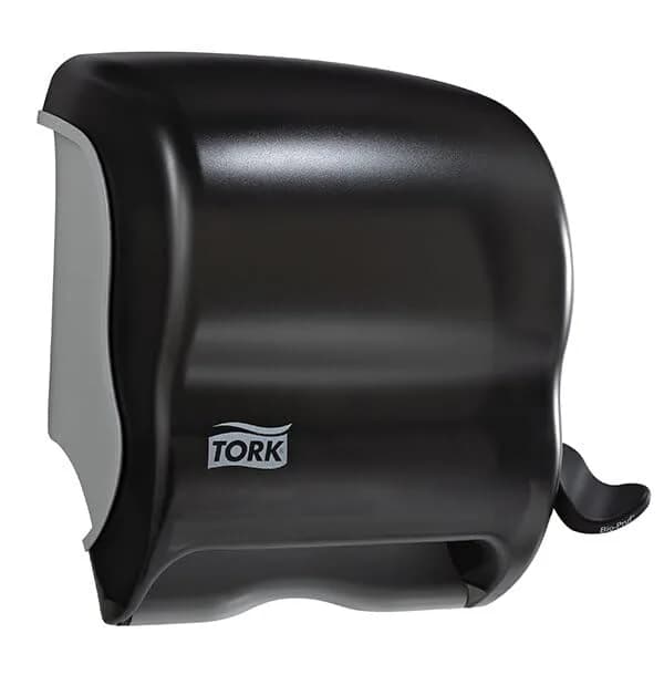 Tork Paper Hand Towel Dispenser Smoke H21 | High-Capacity, Durable Plastic (12.49 x 12.82 x 8.6 inches) thumbnail 4