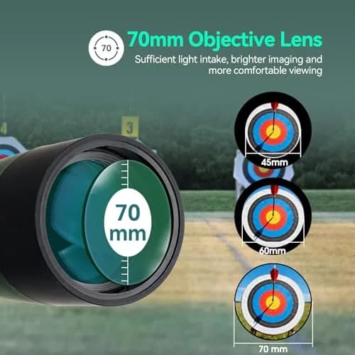SVBONY SV28 Angled Spotting Scope 25-75x70mm with Tripod & Phone Adapter | Target Shooting Optics thumbnail 4