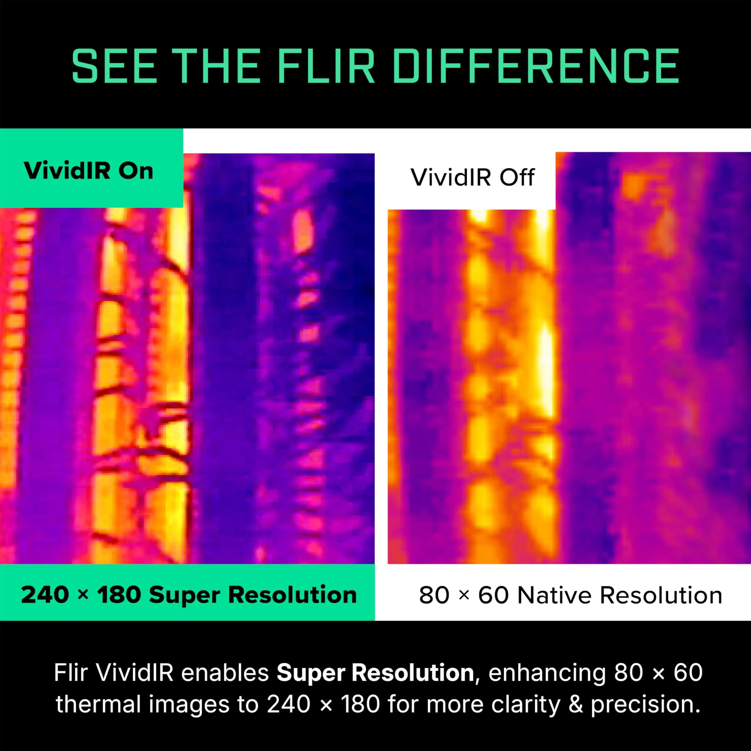 FLIR ONE Thermal Imaging Camera for Android Smartphones (USB-C), 240x180 Super Resolution | Industrial Inspection Tool - view 5