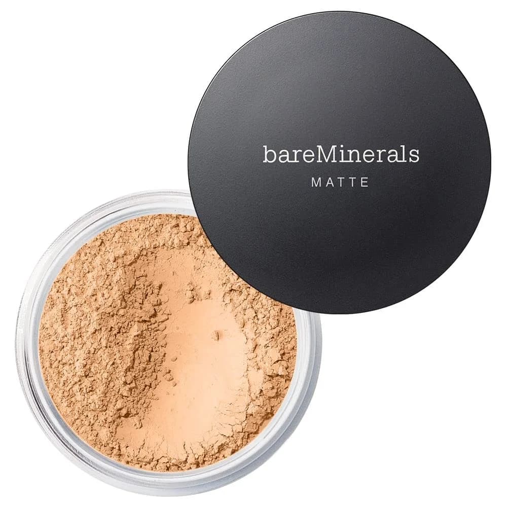 bareMinerals Original Matte Loose Mineral Foundation SPF 15 15 Neutral Medium | Vegan, Dermatologist-Tested, No Spill